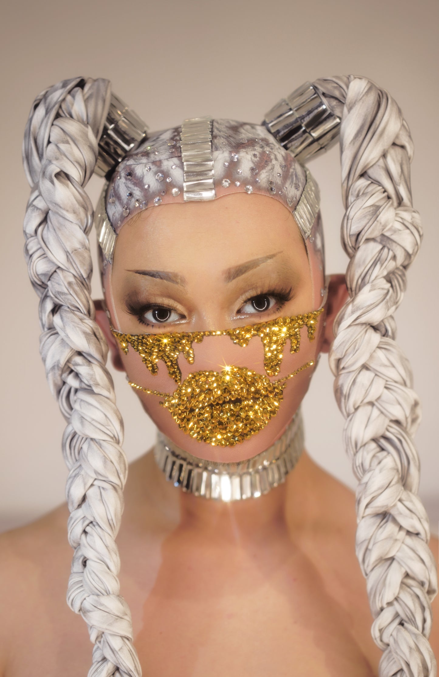 Mistic Goddess Party Face Mask Design 3