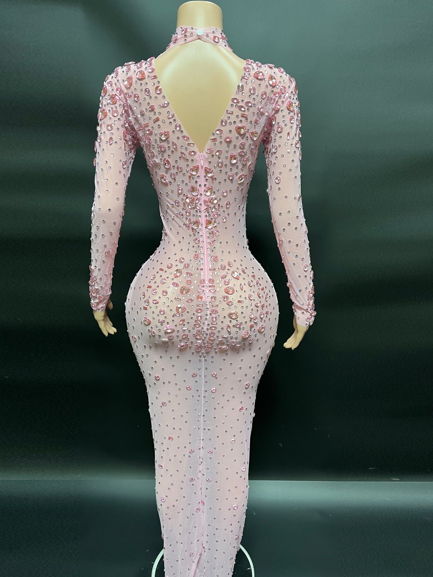 Certified Gem Dress(Pink)