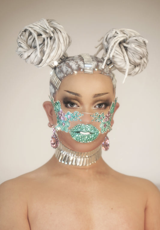 Mistic Goddess Party Face Mask Design 11