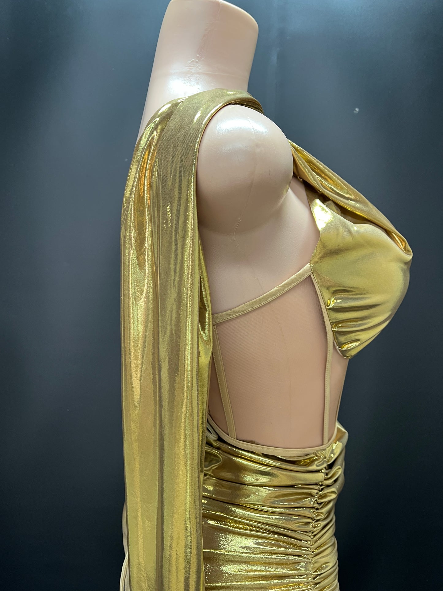 BILLIE GLAM DRESS(Gold)