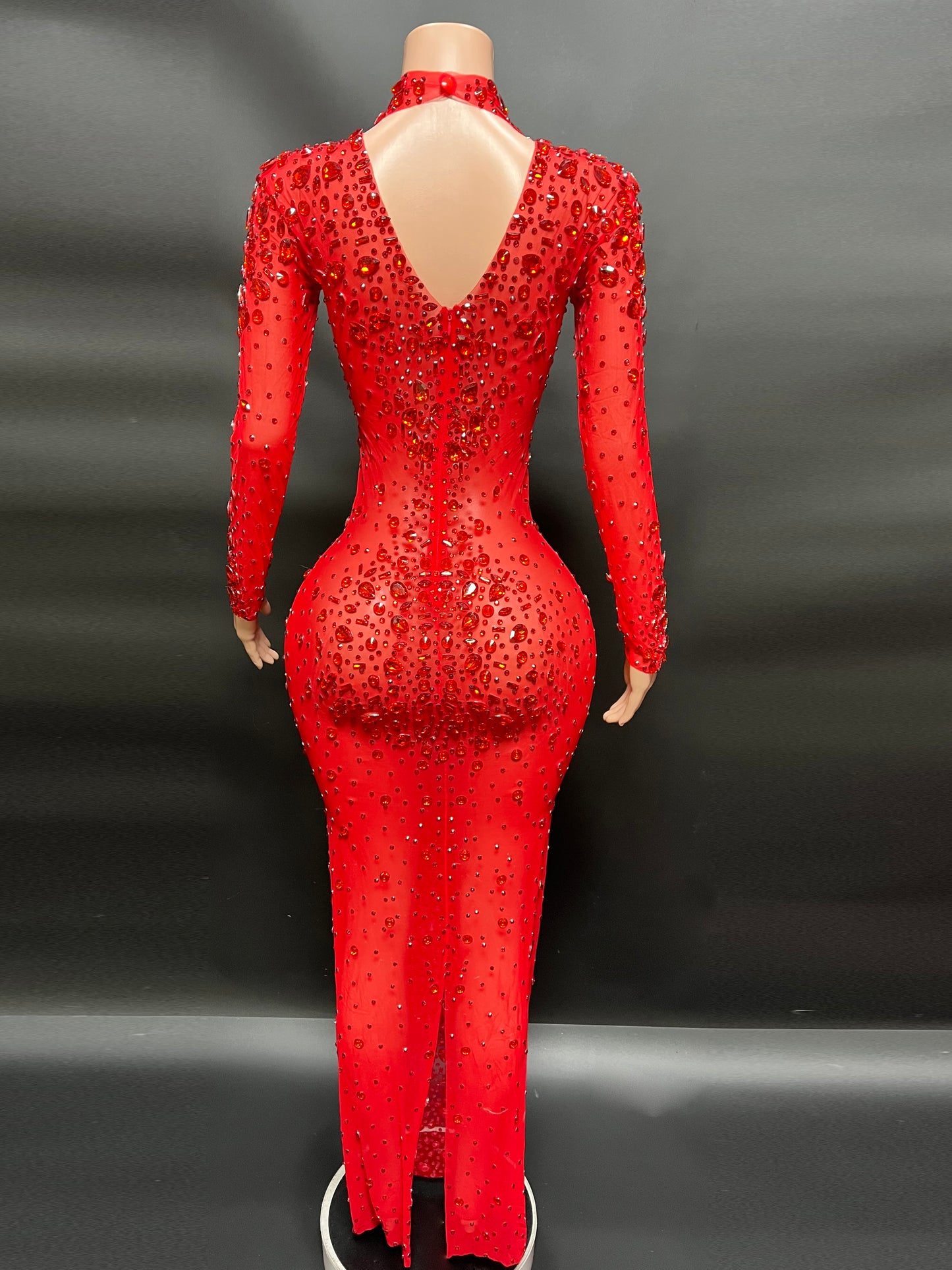 Certified Gem Dress(Red)