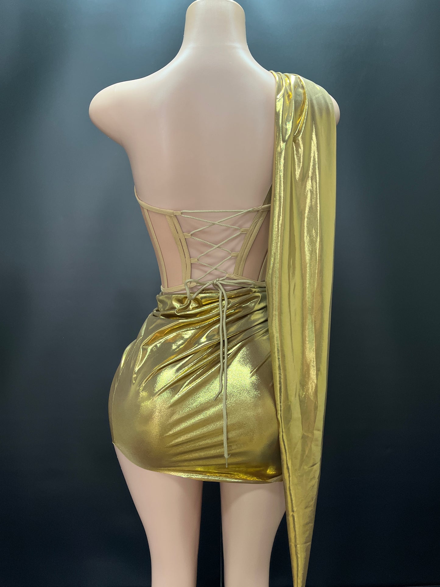 BILLIE GLAM DRESS(Gold)