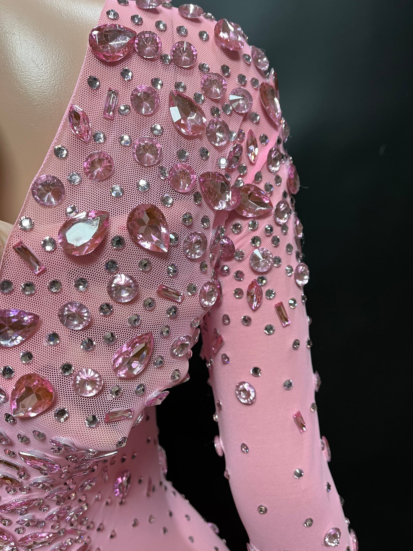 DIAMOND MONROE GOWN(Pink)