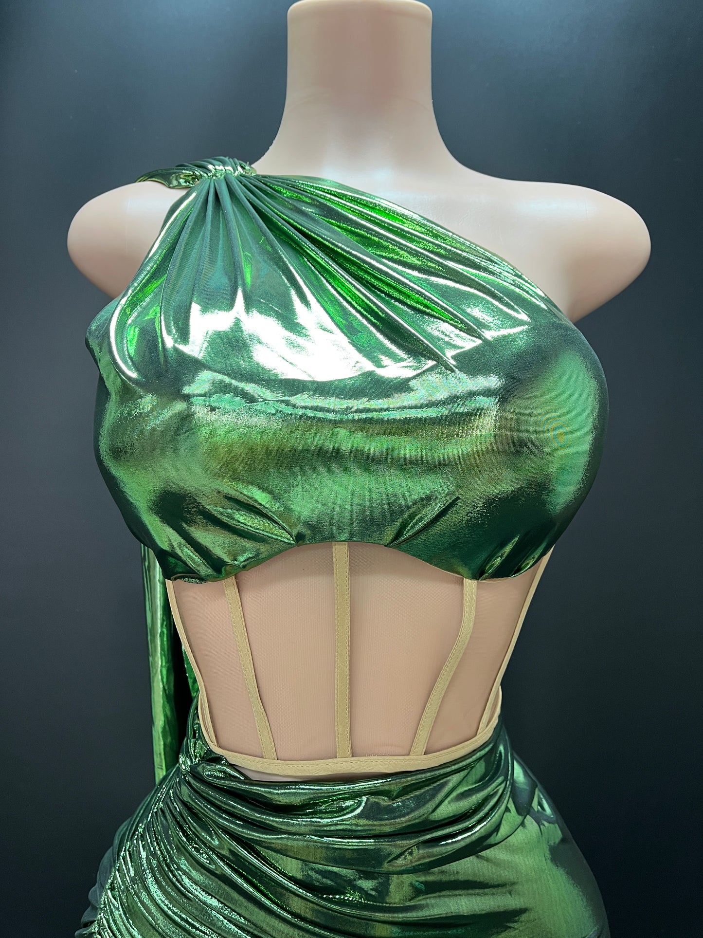 BILLIE GLAM DRESS(Green)