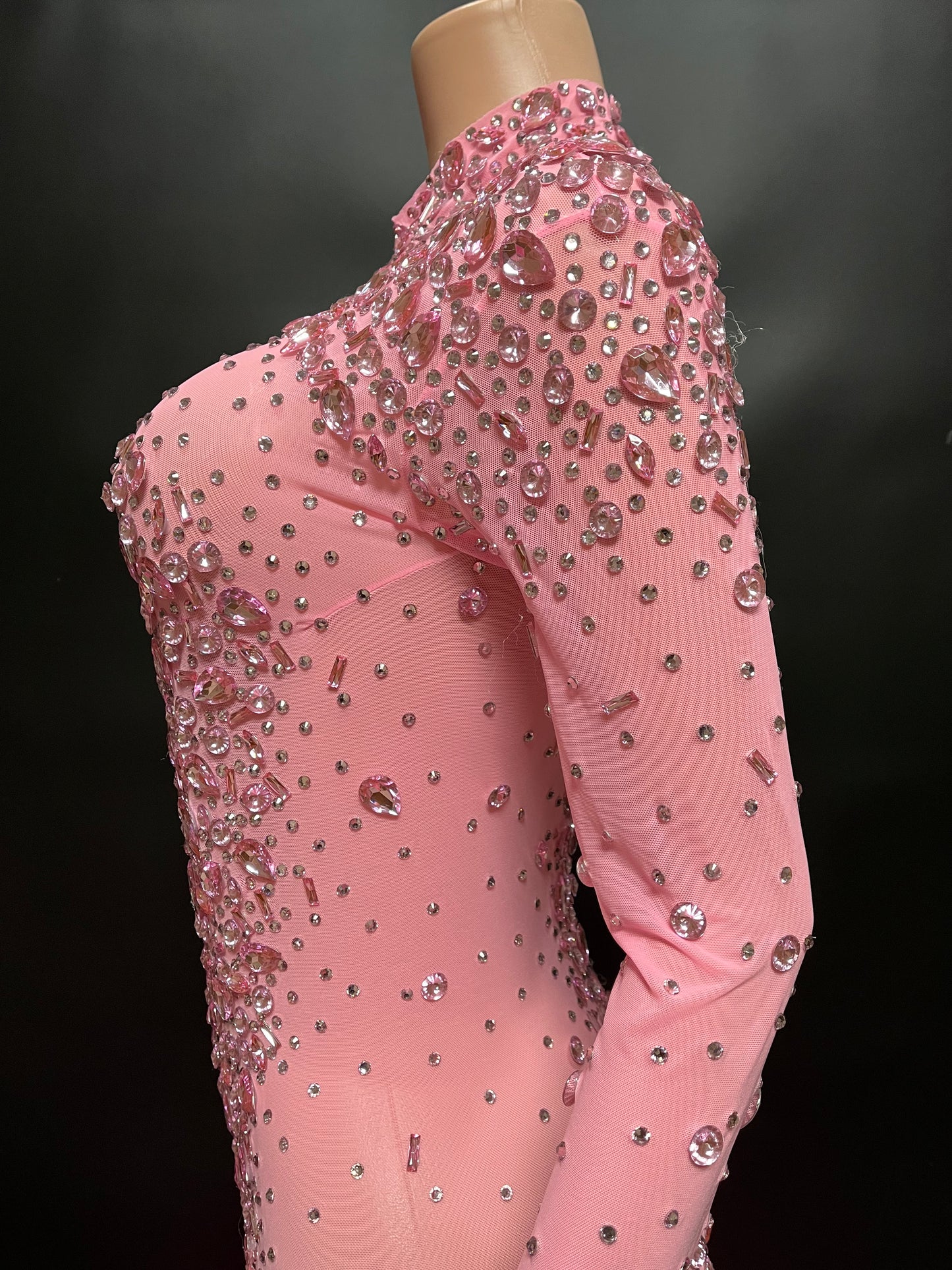 DIAMOND MONROE GOWN(Pink)