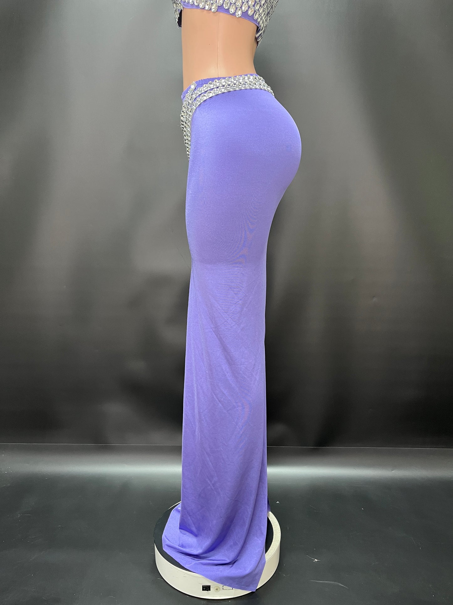 Bohemian Diamond Queen( Skirt Set) (Purple)