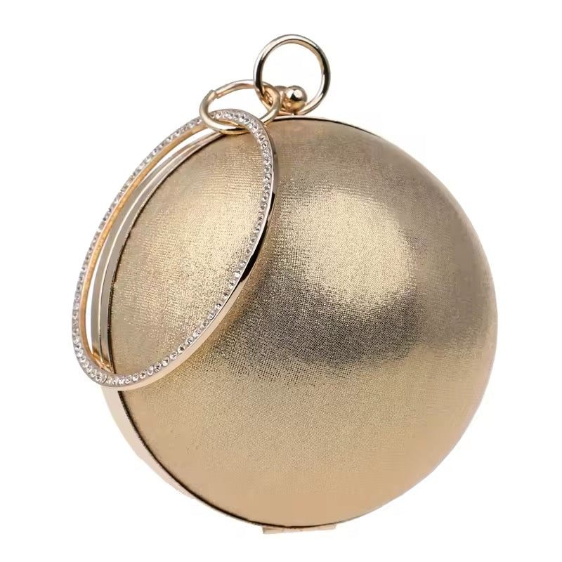 ORNAMENT BALL CLUTCH PURSE BAGS