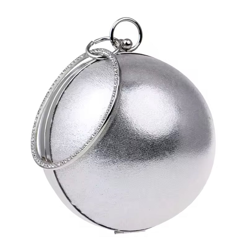 ORNAMENT BALL CLUTCH PURSE BAGS