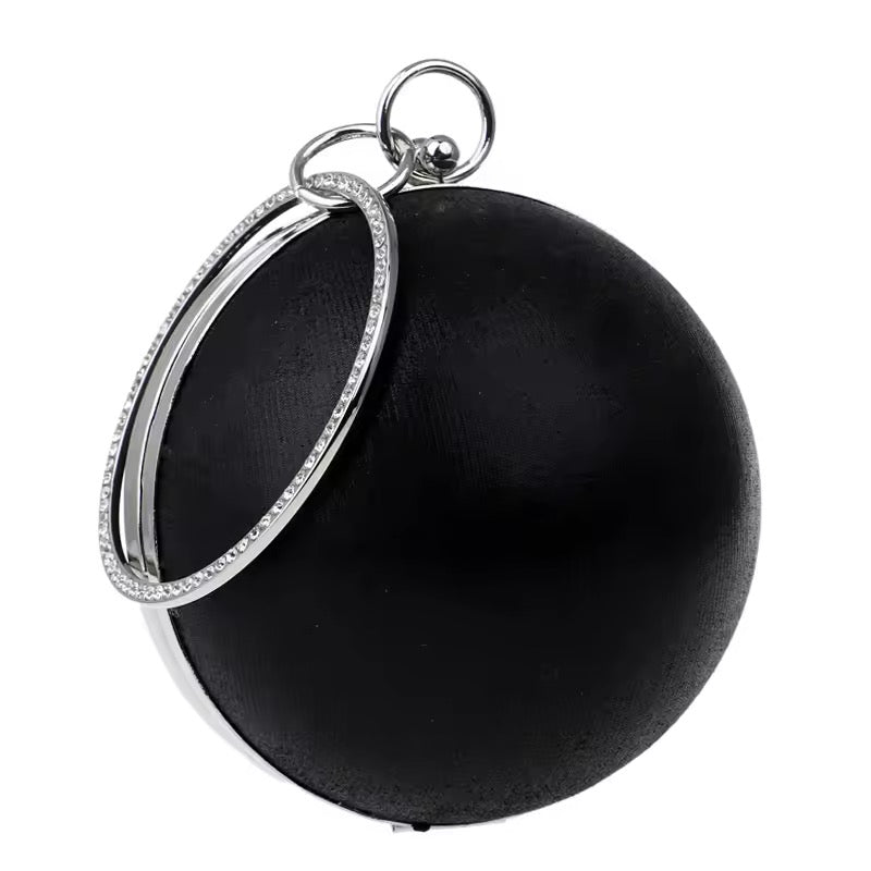 ORNAMENT BALL CLUTCH PURSE BAGS