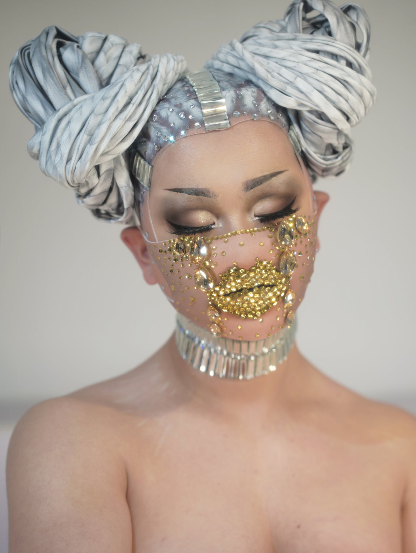 Mistic Goddess Party Face Mask Design 15