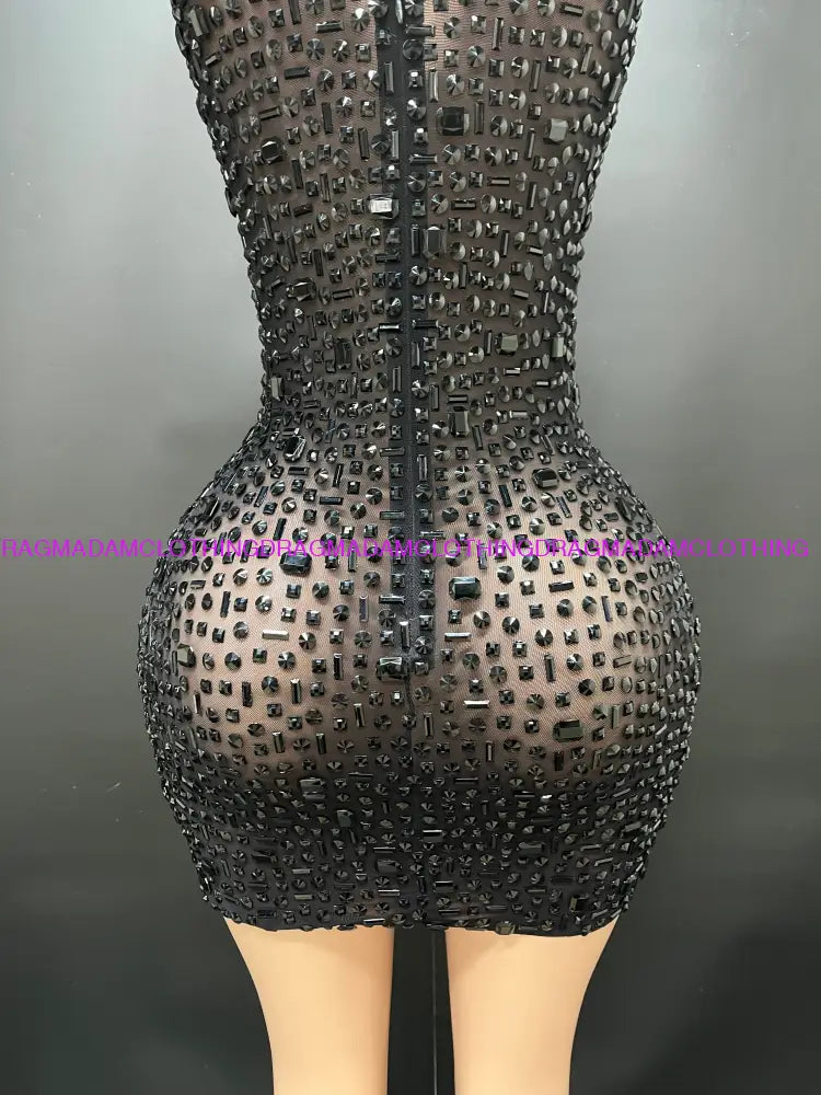 Ashanti(Black) Mini Dress