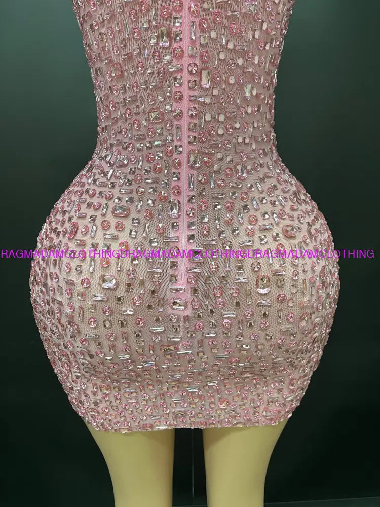 Ashanti(Pink) Mini Dress