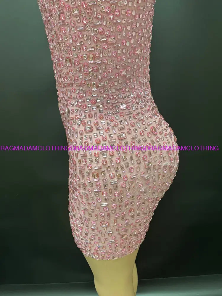 Ashanti(Pink) Mini Dress