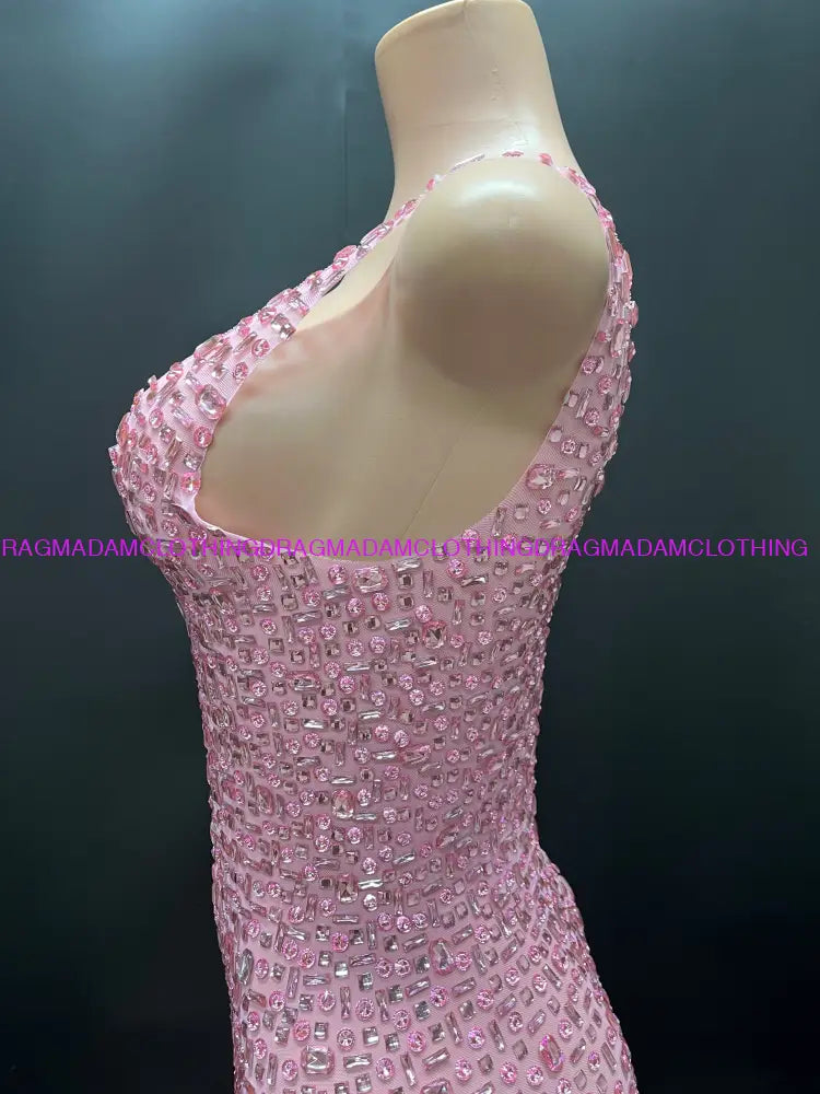 Ashanti(Pink) Mini Dress