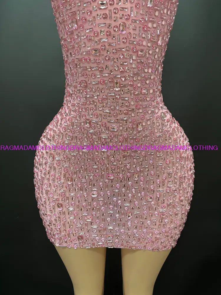 Ashanti(Pink) Mini Dress