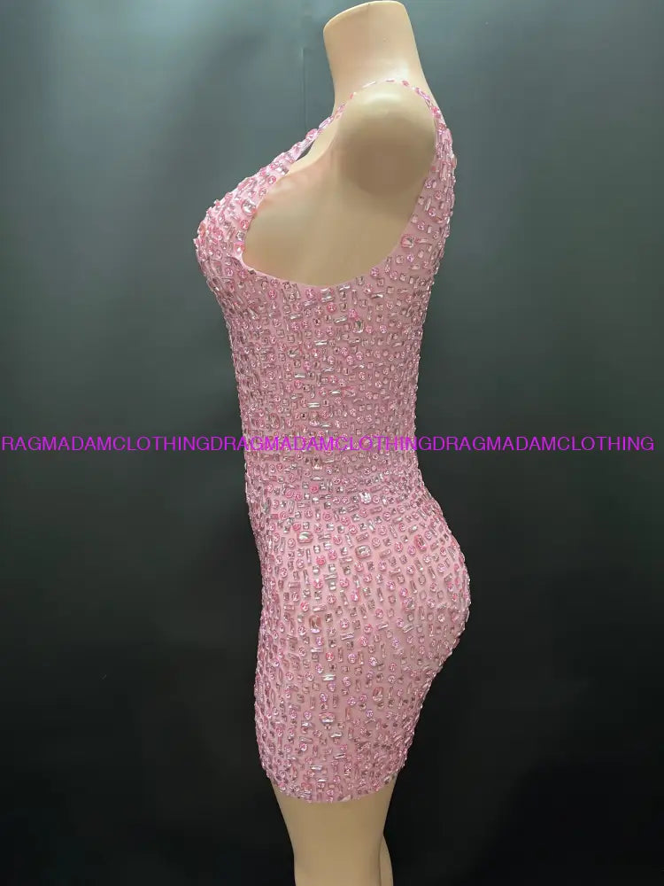 Ashanti(Pink) Mini Dress