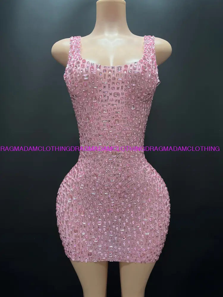 Ashanti(Pink) S Mini Dress