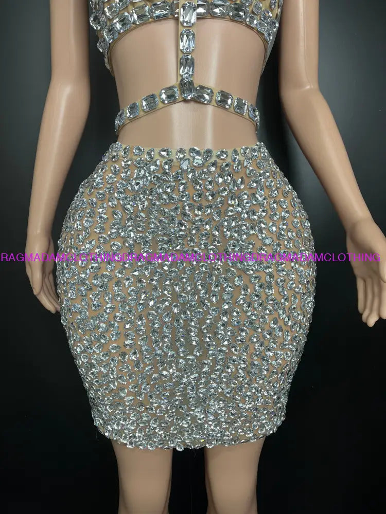 Bohemian Diamond Empress Skirt Set