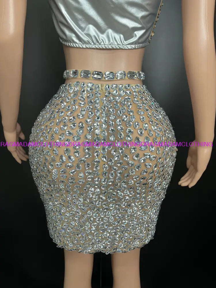 Bohemian Diamond Empress Skirt Set