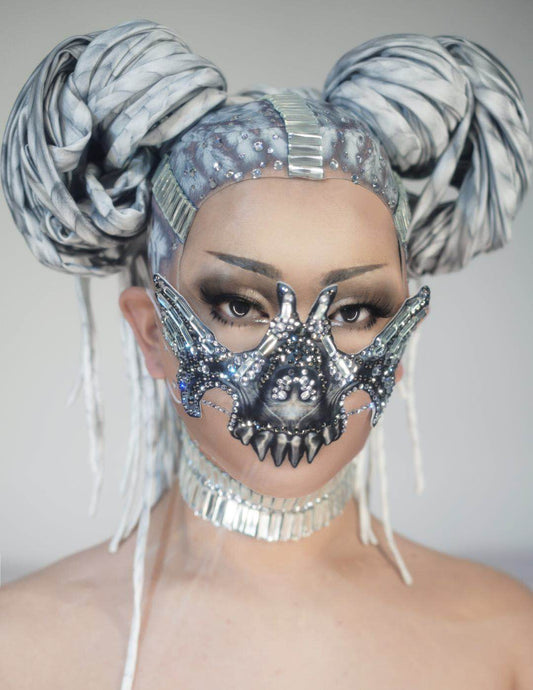 Mistic Goddess Party Face Mask Design 1