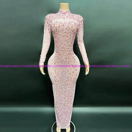 Certified Gem Dress(Pink) L Party Dress