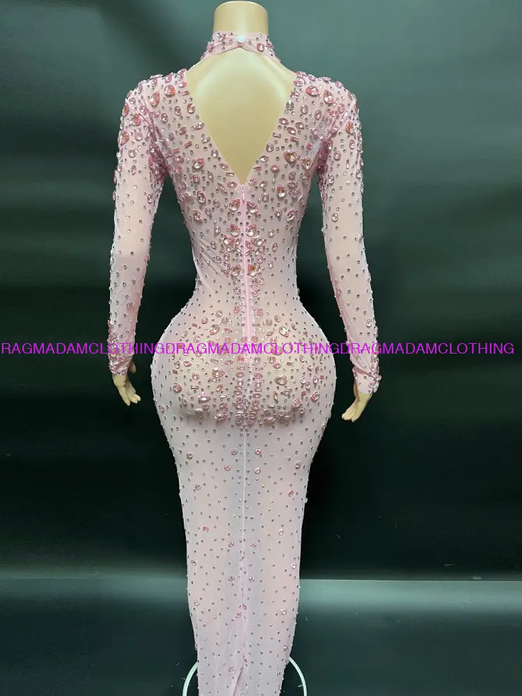 Certified Gem Dress(Pink) Party Dress