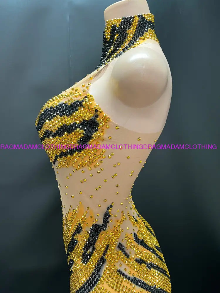 Diamond Espresso(Gold) One Pieces/Leotards