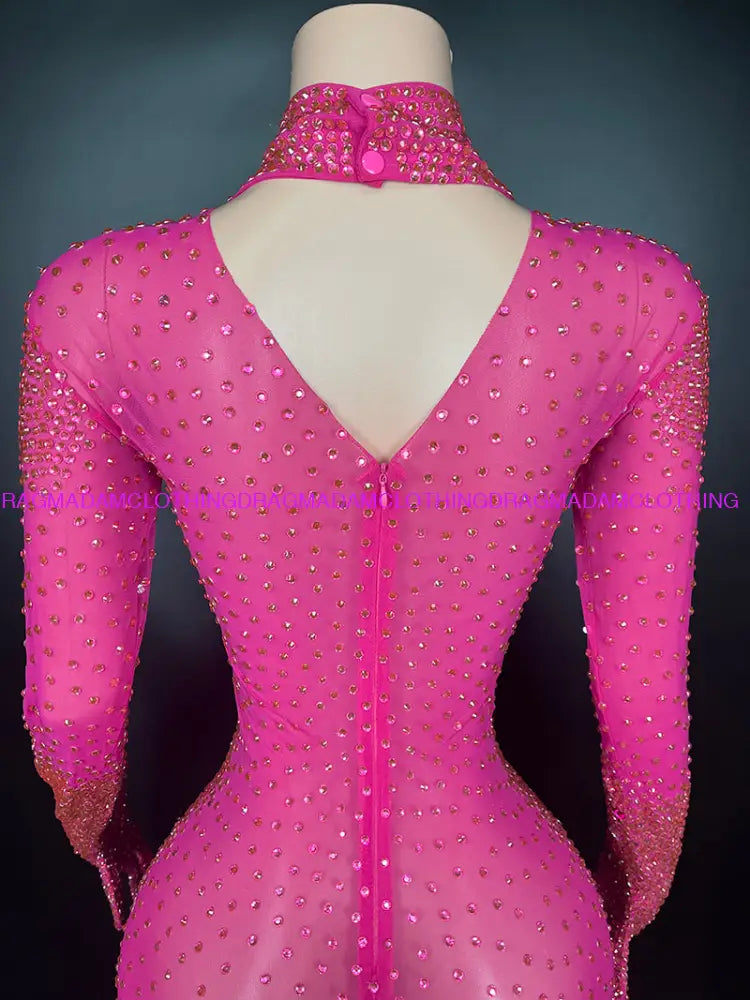 Diamond Kors(Pink) Jumpsuits/Bodysuits