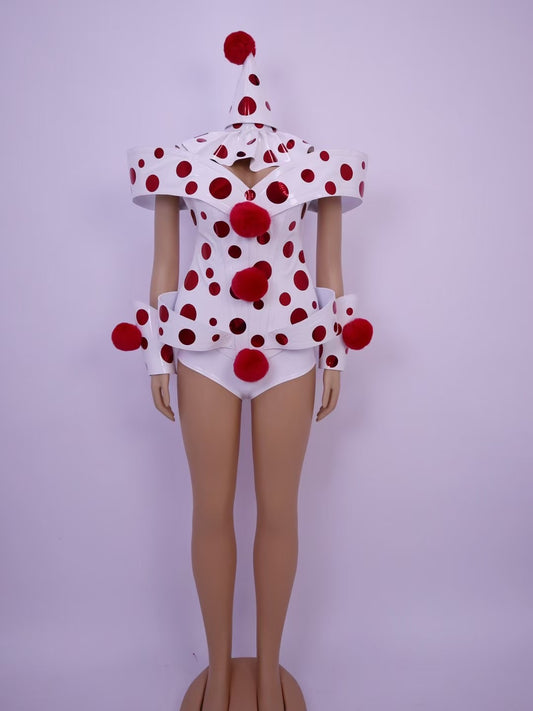 CIRCUS QUEEN CLOWN COSTUME