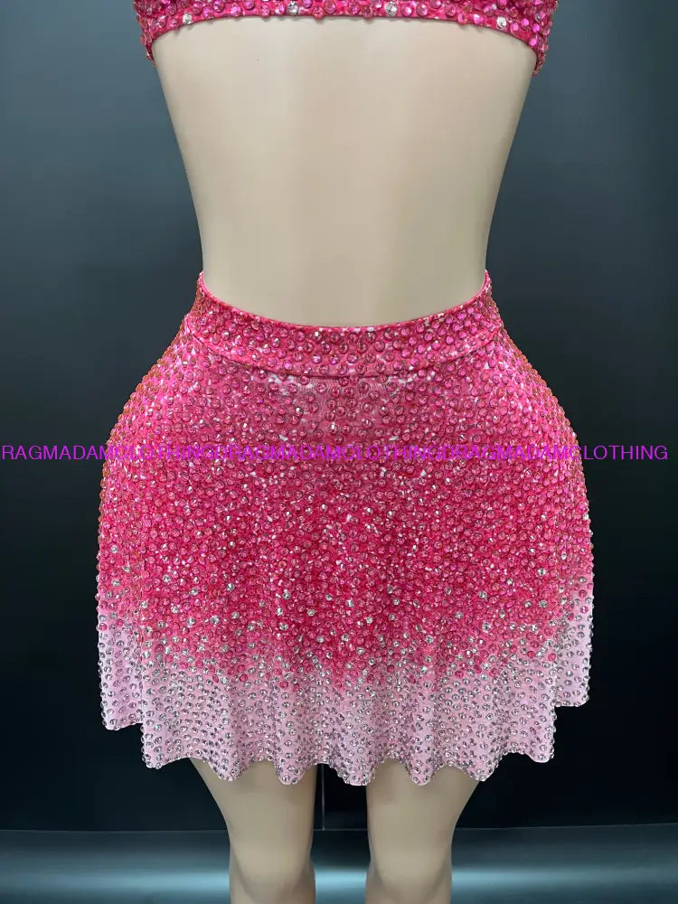 Enchanted (Pink) Skirt Set