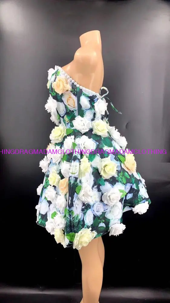 Flower Zesty Dress Costume