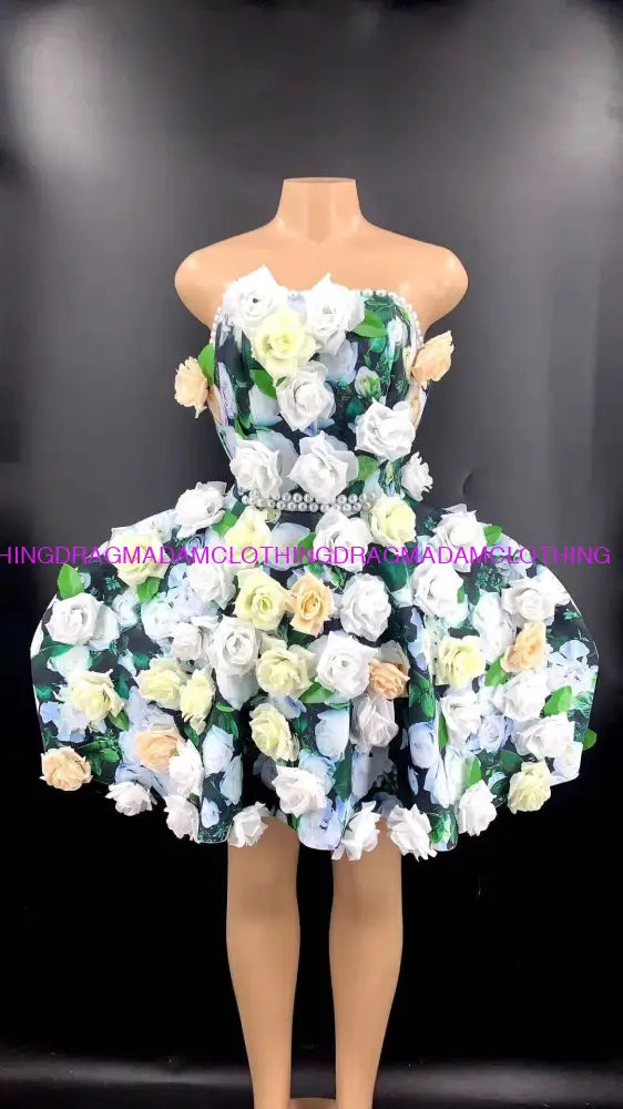 Flower Zesty Dress Costume