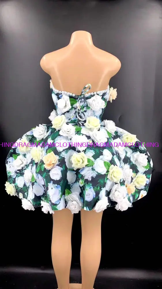 Flower Zesty Dress Costume