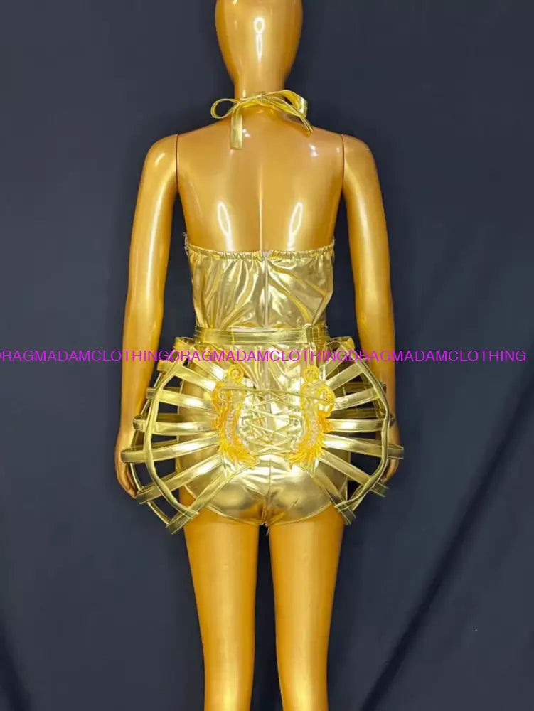 Gold Lantern Dress Costumes