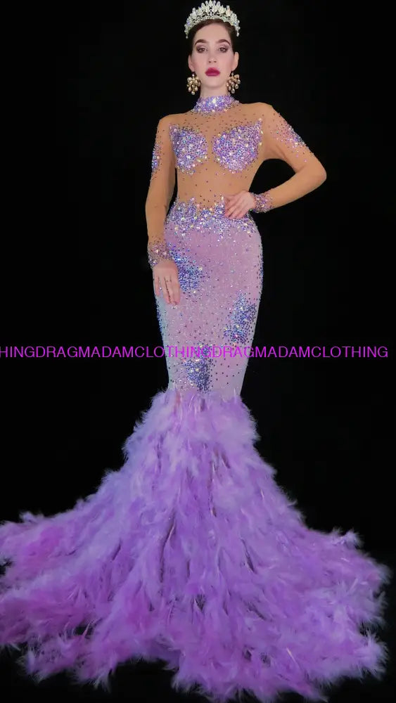 Mermaid Diamond Queen Gowns