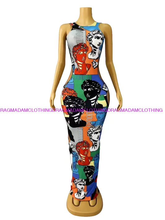 Michelangelo Maxi Dress