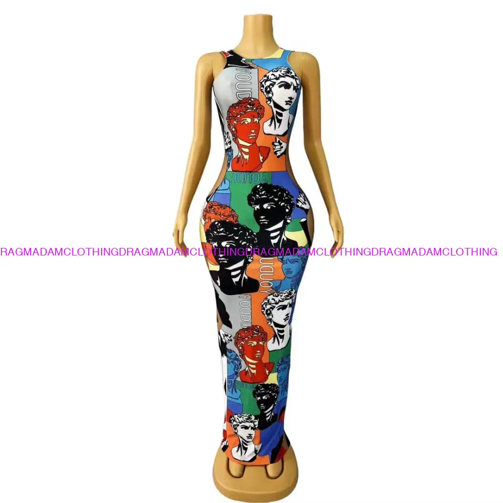 Michelangelo Maxi Dress