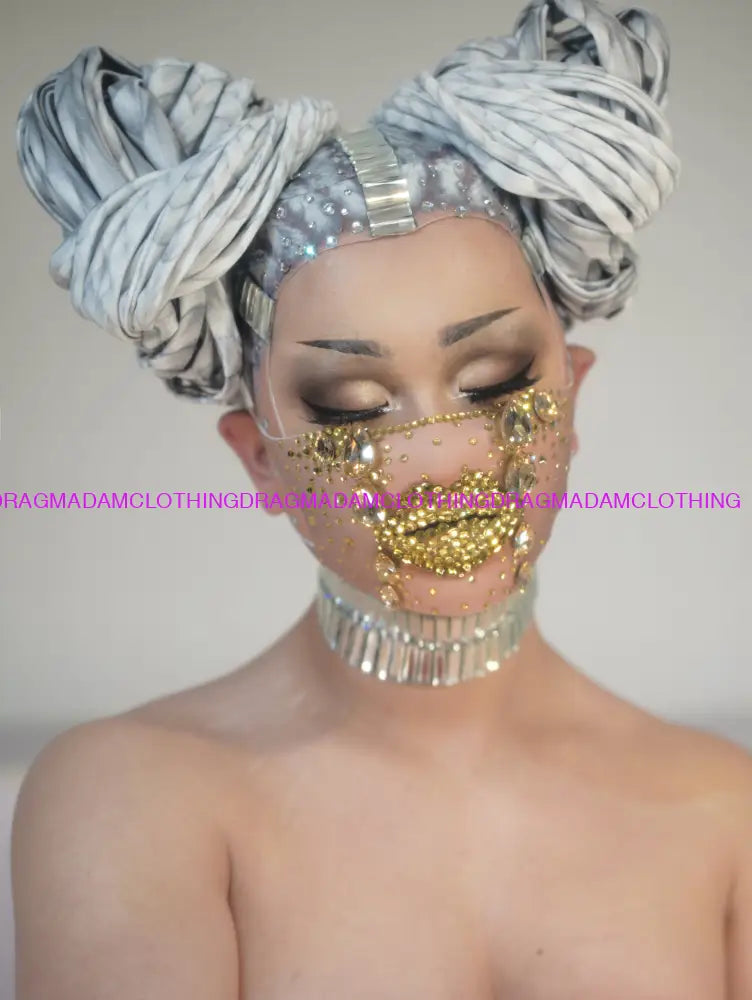 Mistic Goddess Party Face Mask Design 15 Face Mask