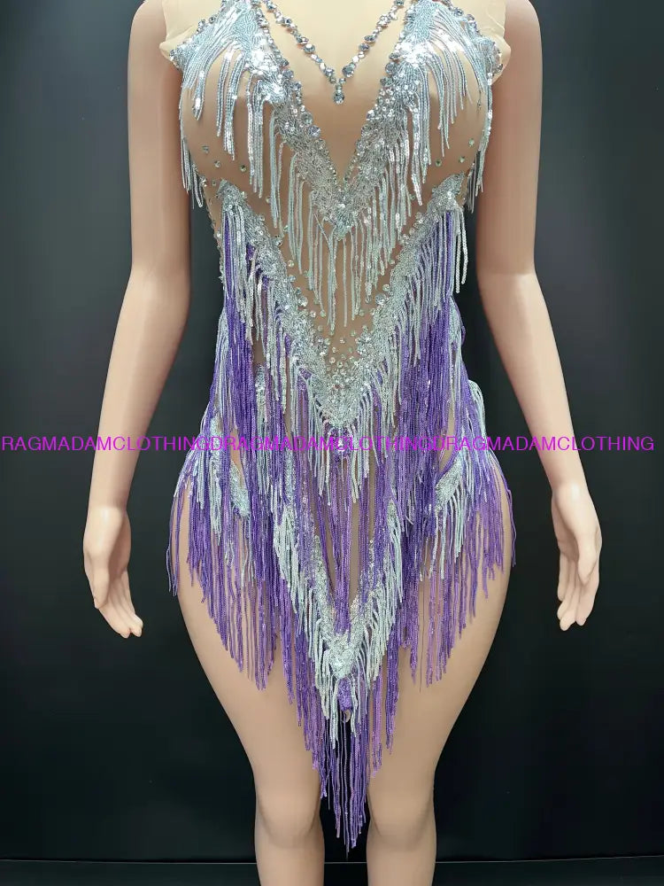 Selena Iconic (Purple) One Pieces/Leotards