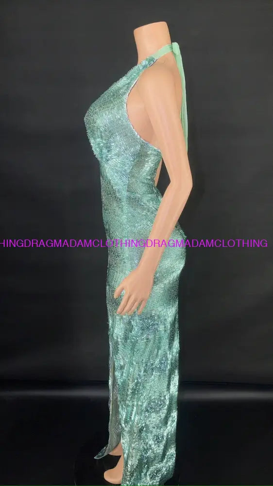 Shimmer & Shine (Green) Party Dress