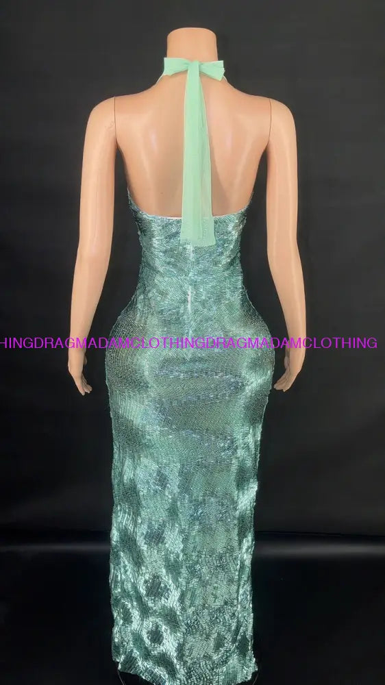 Shimmer & Shine (Green) Party Dress