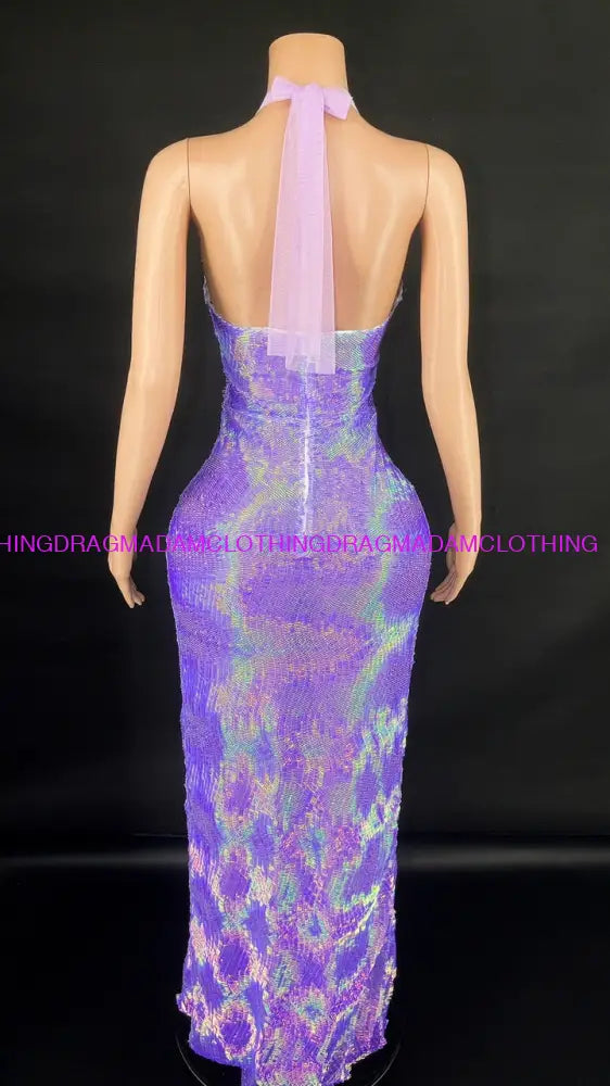 Shimmer & Shine (Purple) Party Dress