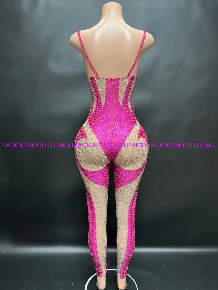 Super Women (Pink) Jumpsuits/Bodysuits