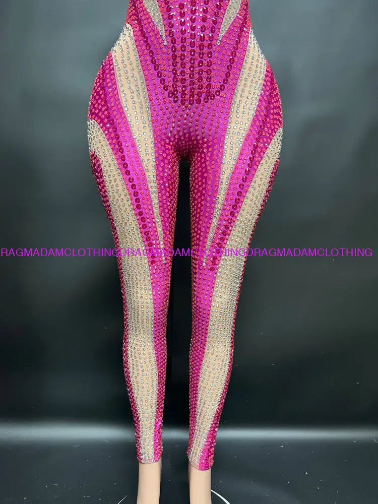 Super Women (Pink) Jumpsuits/Bodysuits